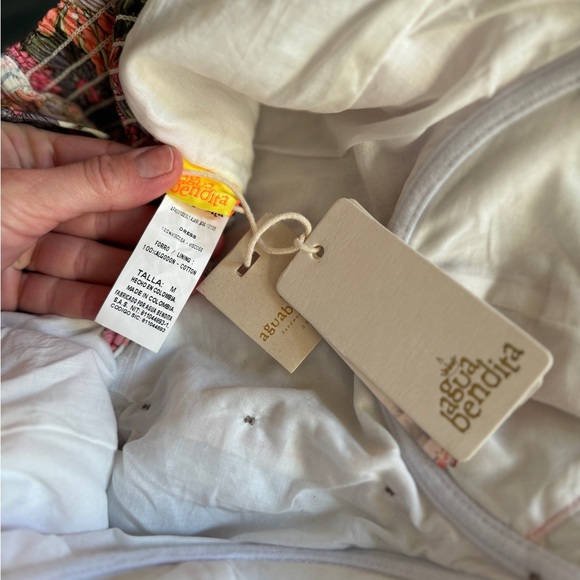 NWT AguaBendita Bustier Floral Maxi Dress - Picture 10 of 11